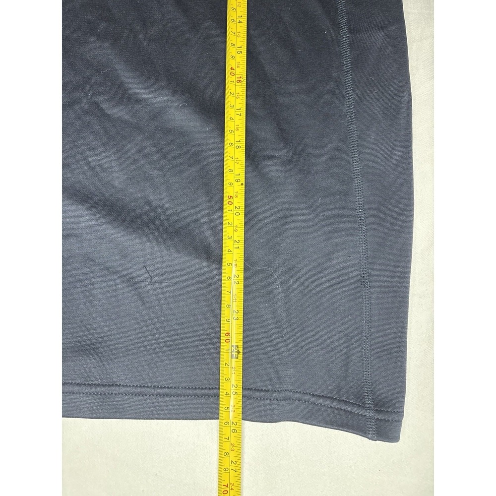 FootJoy FJ Athletic Fit 1/4 Zip Golf Long Sleeve Pullover Men's Large Navy Blue - Picture 7 of 8